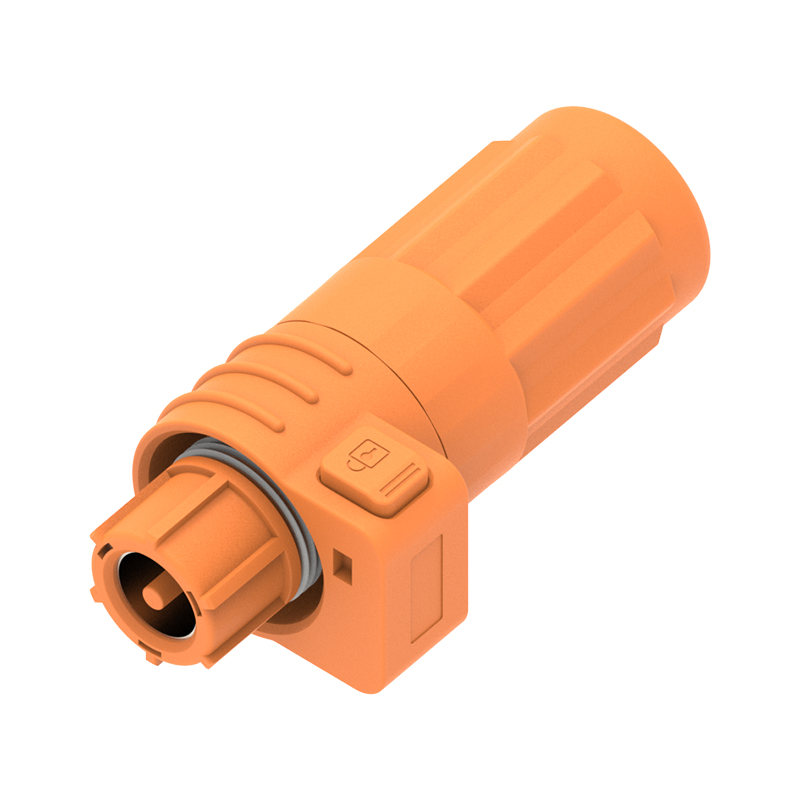 400A~450A Φ14直通防呆新能源快插连接器 插头